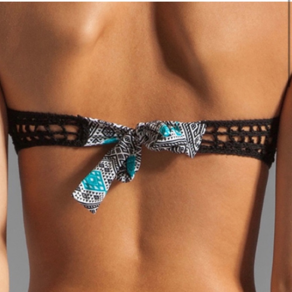NWT Acacia Swimwear Buenos Aires Bandeau Thai Bikini Top - Picture 2 of 6